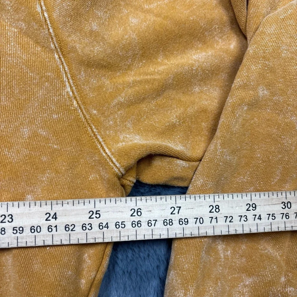 Jordan Essentials Mens Fleece Hoodie Gold Acid Wash DR3087-712 XL